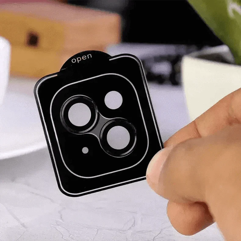 Camera Lens Protector with Easy Installation for iPhone 14 | 14 Plus iPhone 14 | 14 Plus / Space Grey - Ktusu