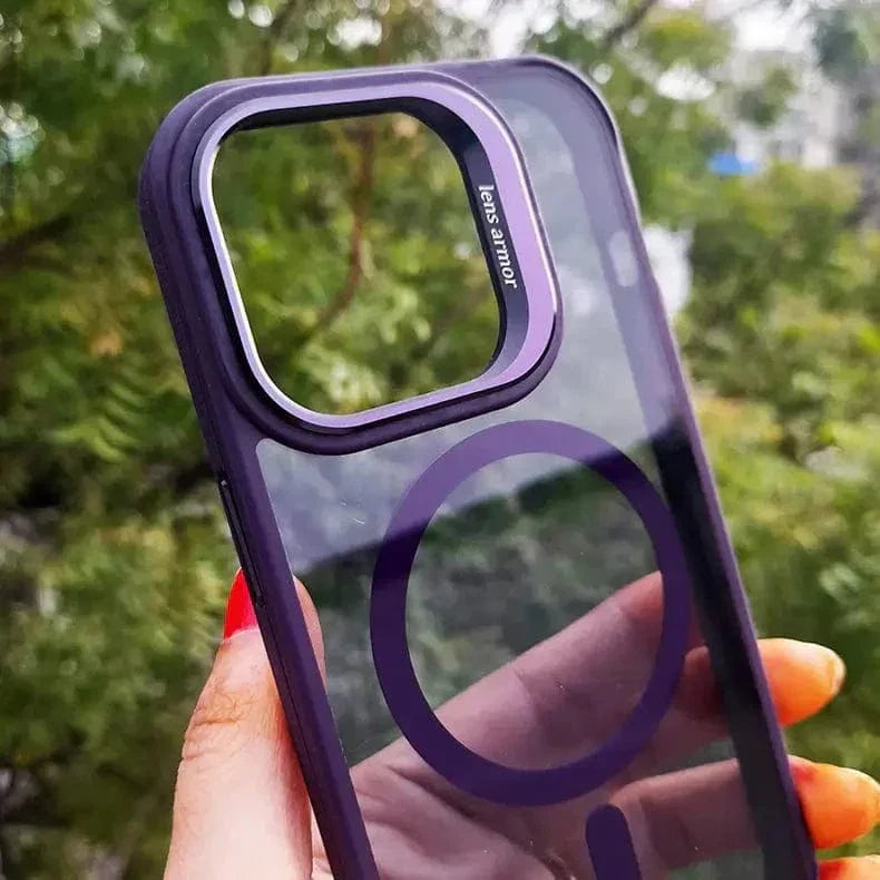 Lens Armor Clear Magsafe Hard Case for iPhone 15 Pro Max Cases & Covers