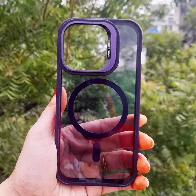 Lens Armor Clear Magsafe Hard Case for iPhone 15 Pro Max Cases & Covers