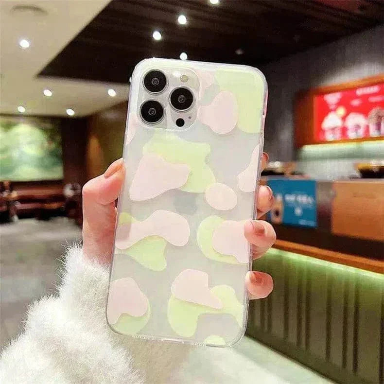Leopard Print Sleek Matte Hard Case for iPhone 14 Pro Max iPhone 14 Pro Max yellow pink Cases & Covers