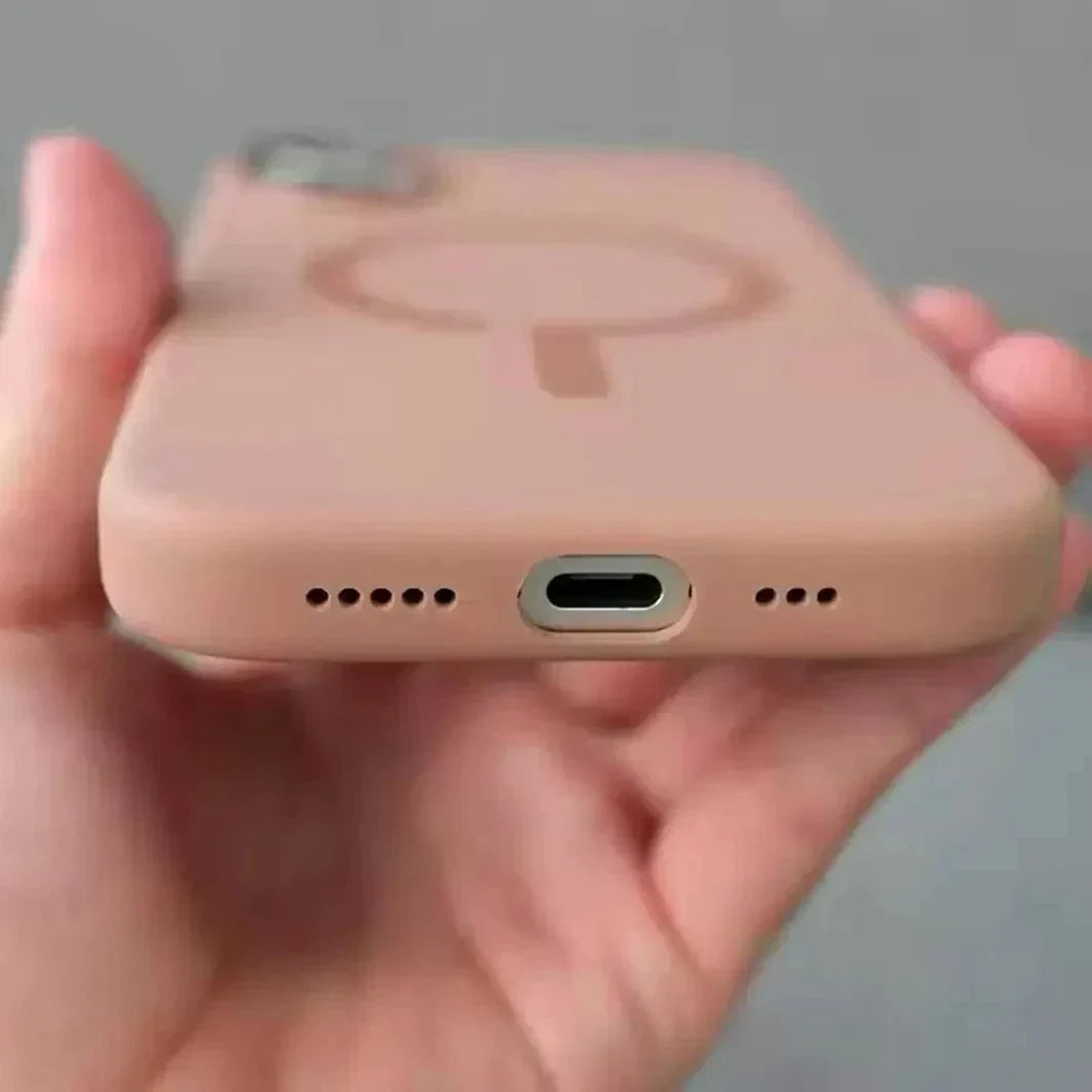 Liquid Silicone Magsafe Hard Case for iPhone 16 Plus Cases & Covers