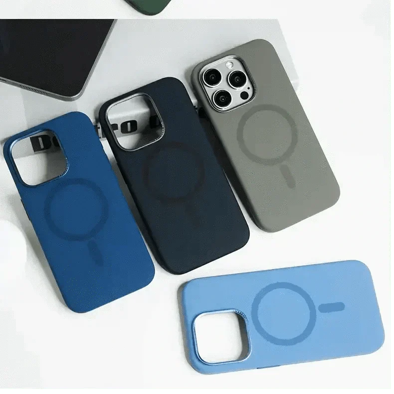 Liquid Silicone Magsafe Hard Case for iPhone 16 Plus Cases & Covers