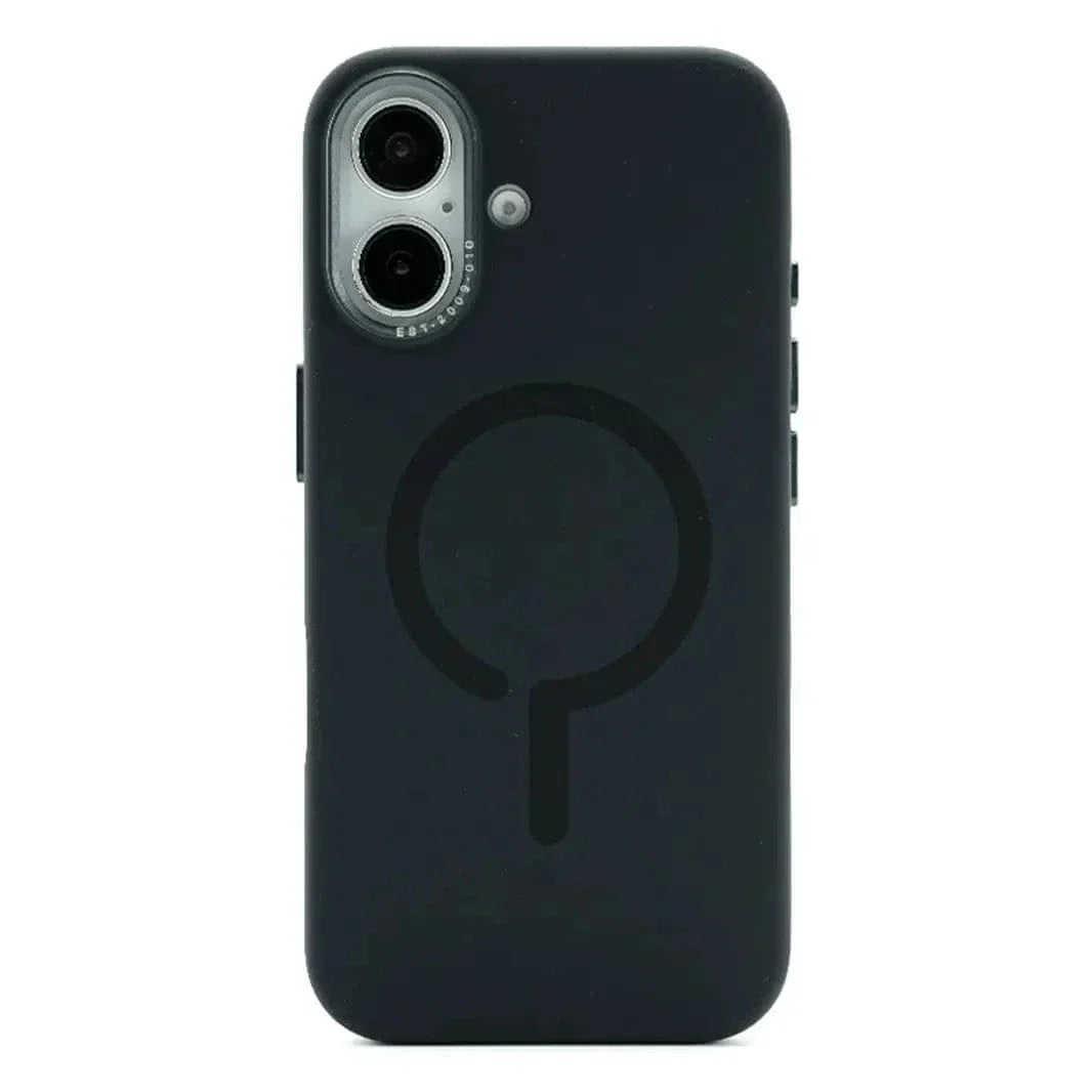 Liquid Silicone Magsafe Hard Case for iPhone 16 Plus iPhone 16 Plus black with magsafe Cases & Covers