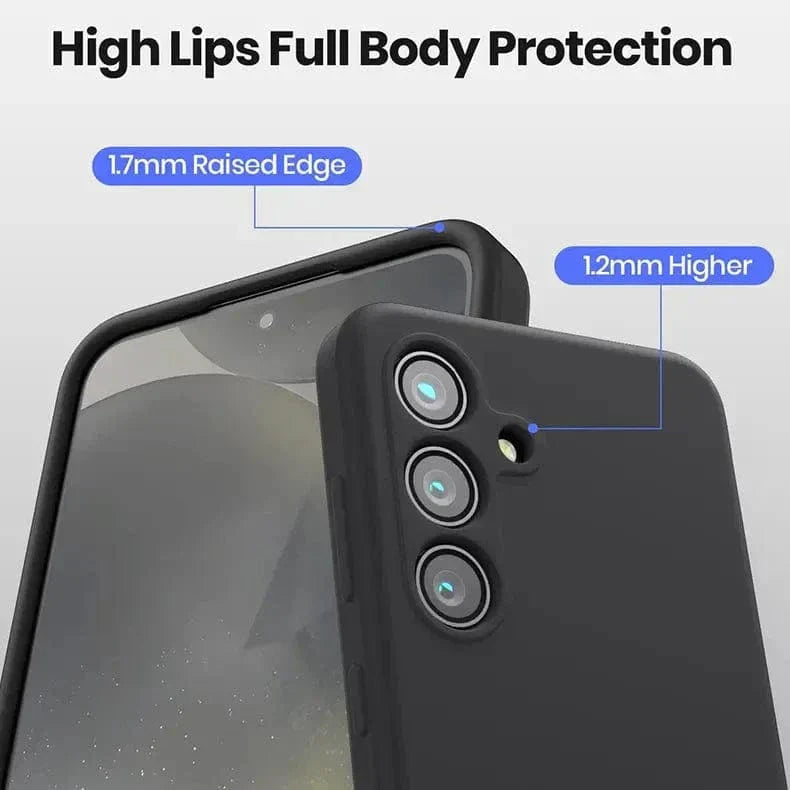 Liquid Silicone Soft Touch Feel hard Case for Samsung M55 5G