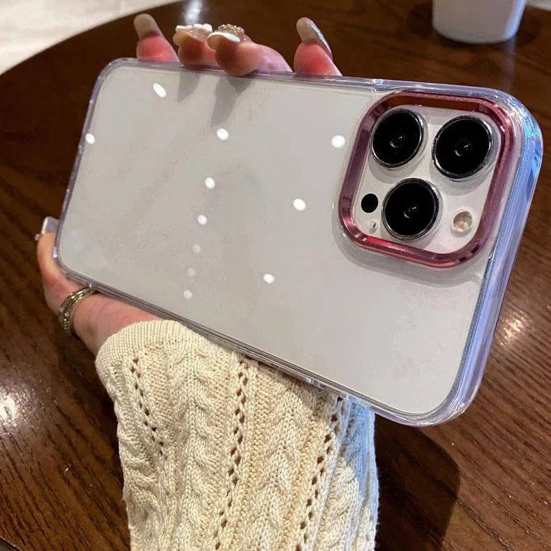 Metal Lens Clear PC Hard Case for iPhone 11 Pro Max iPhone 11 Pro Max wine red Cases & Covers