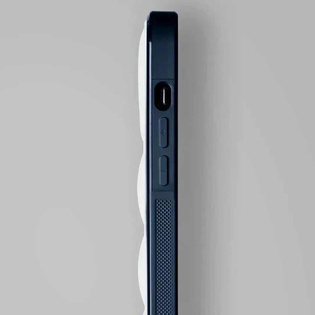 Puffer Pattern Soft TPU Hard Case for iPhone 15 Cases & Covers