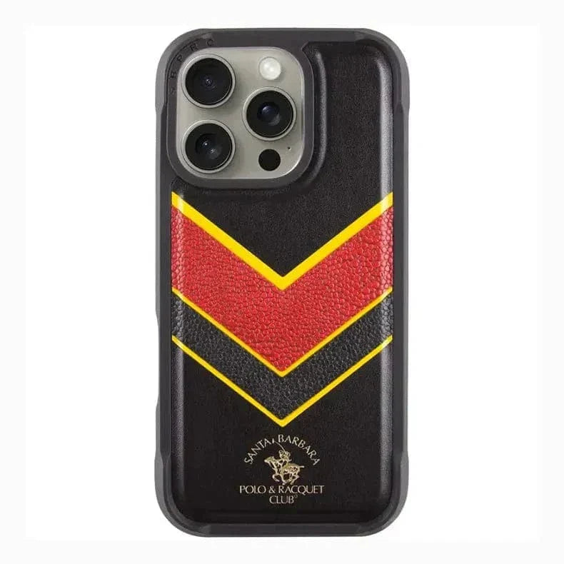 Santa Barbara Barton Series Case for iPhone 16 iPhone 16 black-yellow Cases & Covers