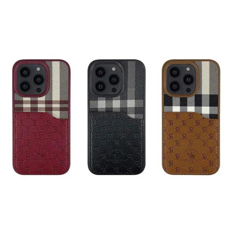 Santa Barbara Classic Plaid Series Case for iPhone 14 - Ktusu