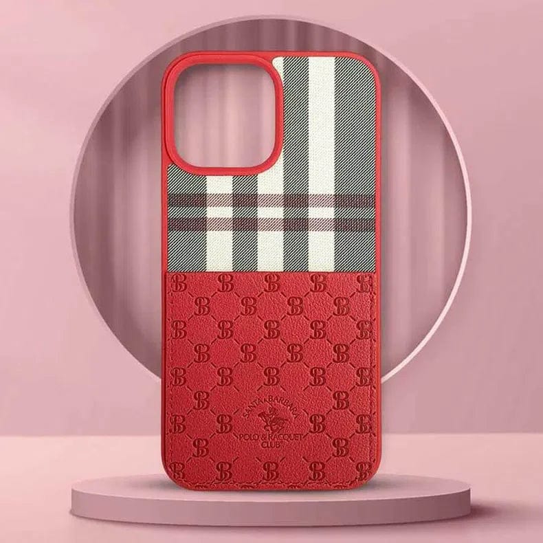 Santa Barbara Classic Plaid Series Case for iPhone 14 - Ktusu