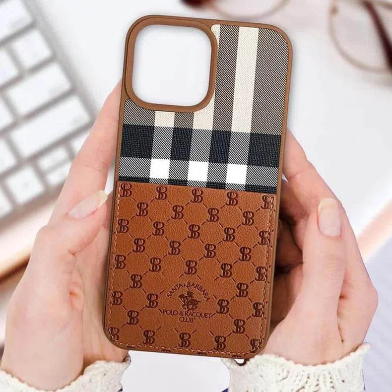 Santa Barbara Classic Plaid Series Case for iPhone 14 - Ktusu