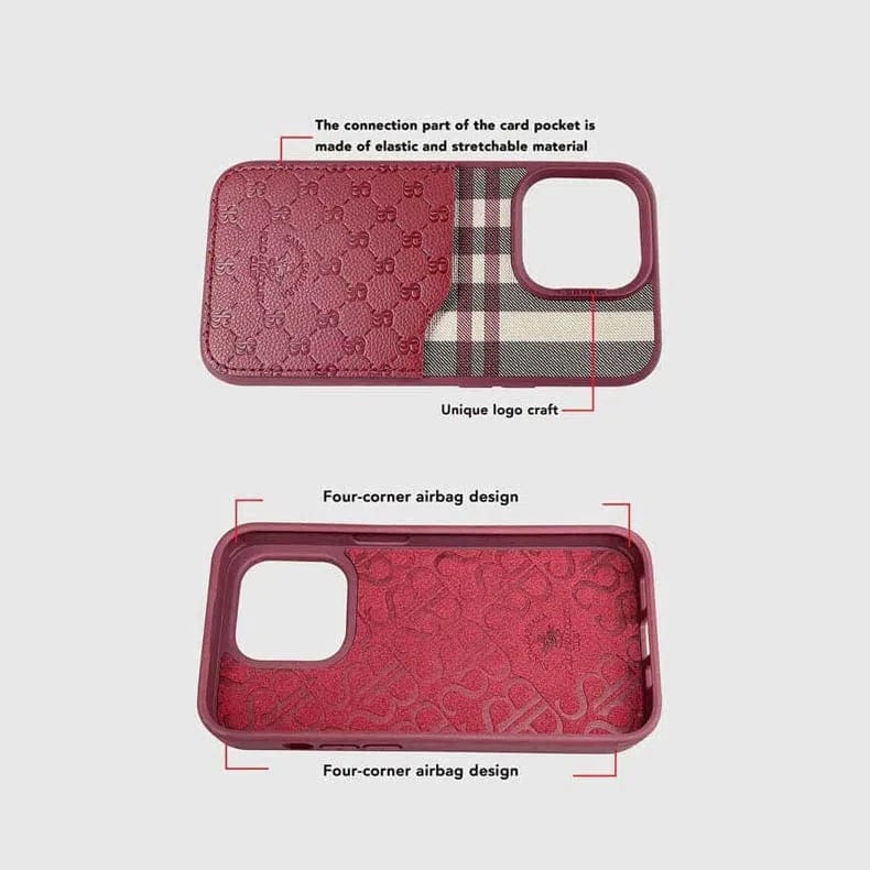 Santa Barbara Classic Plaid Series Case for iPhone 14 - Ktusu