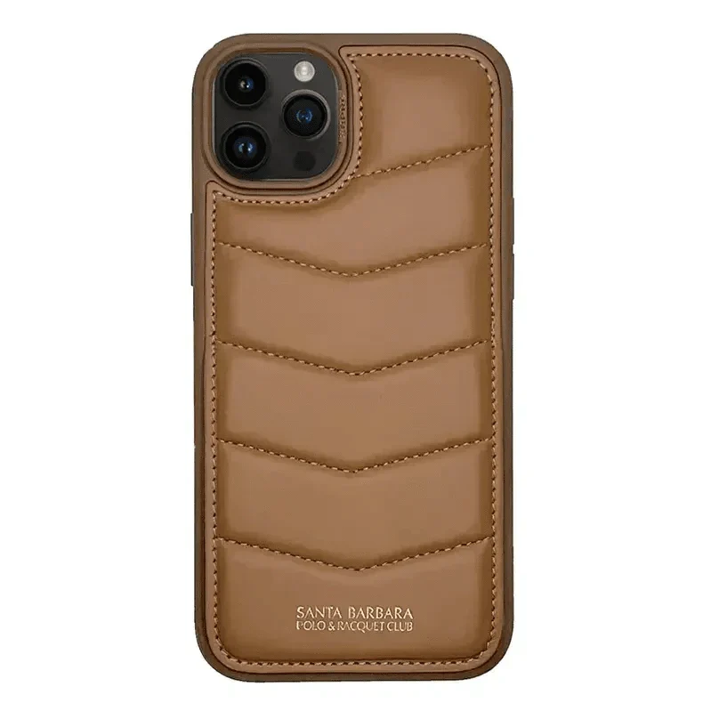 Santa Barbara Clyde Series Case for iPhone 15 Pro Max iPhone 15 Pro Max brown Cases & Covers