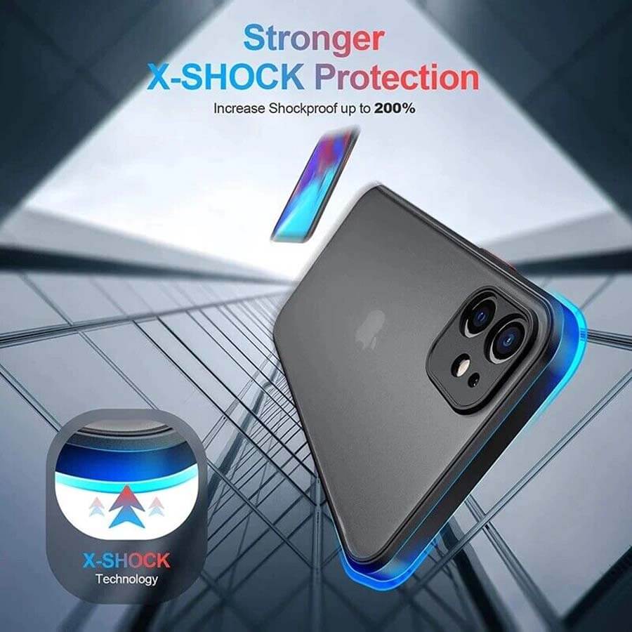 Smoke Shockproof Smooth Rubberized Matte Case for iPhone 11 Cases & Covers