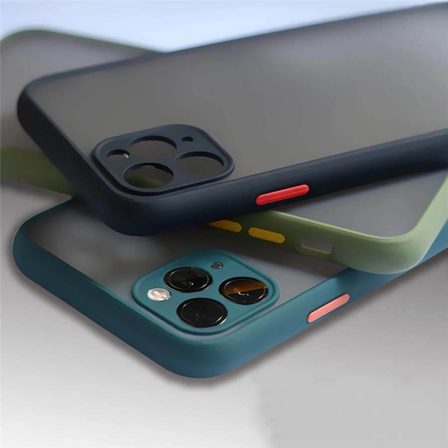 Smoke Shockproof Smooth Rubberized Matte Case for iPhone 11 Cases & Covers