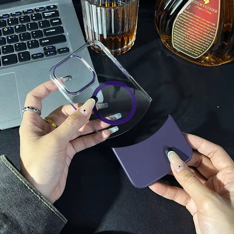 Snapsplit Crystal Clear Magsafe Hard Case for iPhone 15 Cases & Covers