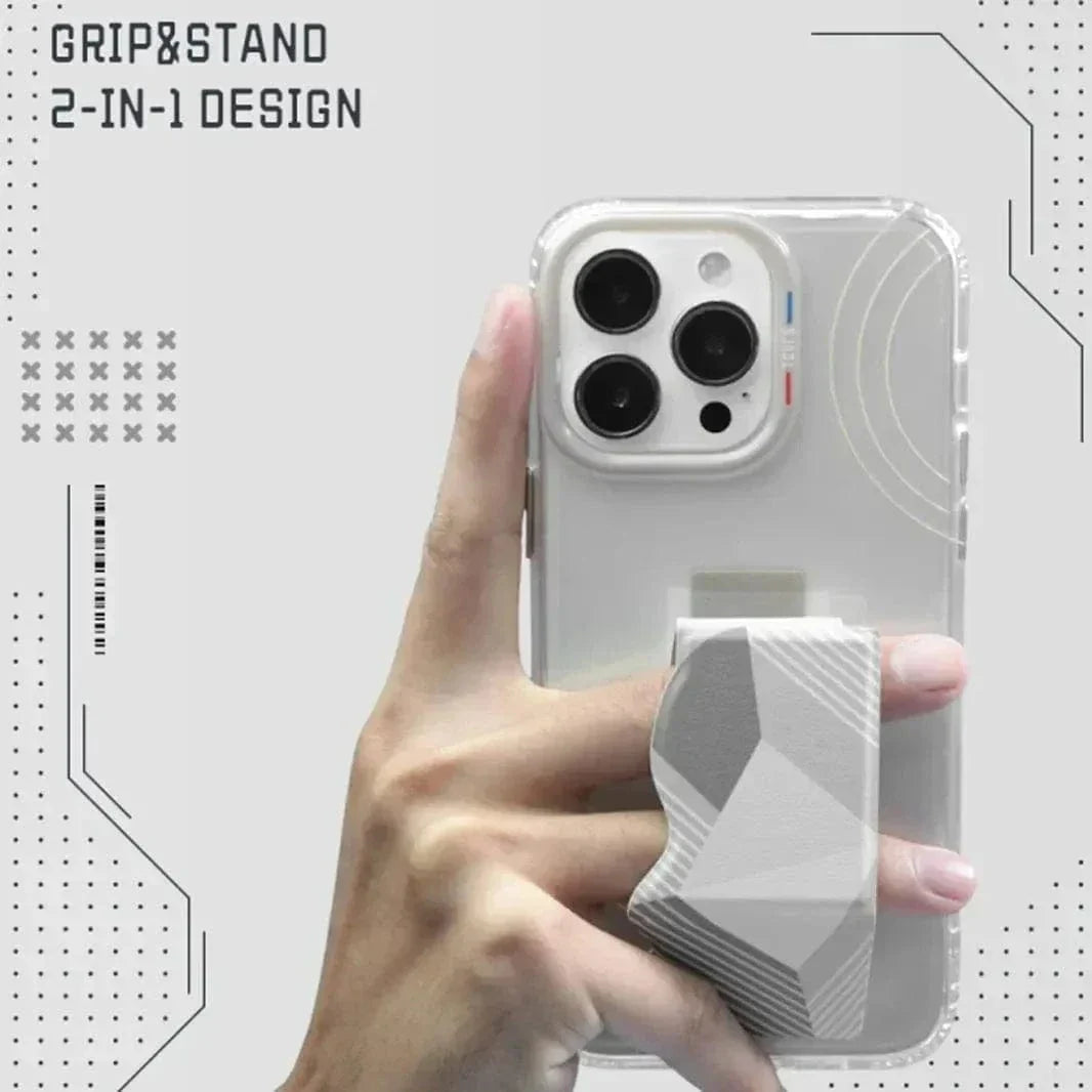 Tgvi'S Art Series Kickstand Hand Grip Case for iPhone 15 Pro Max Cases & Covers