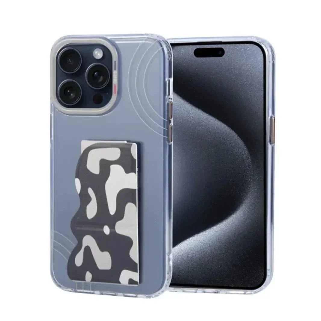 Tgvi'S Art Series Kickstand Hand Grip Case for iPhone 15 Pro Max iPhone 15 Pro Max clear Cases & Covers