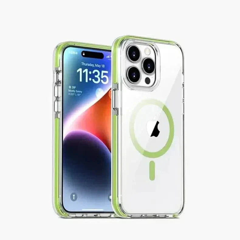 TPU+PC Magsafe Transparent Hard Case for iPhone 14 Pro - Ktusu