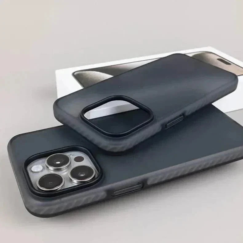 Translucent Matte Hard Ultra Strong Case for iPhone 14 iPhone 14 / Black / without magsafe - Ktusu