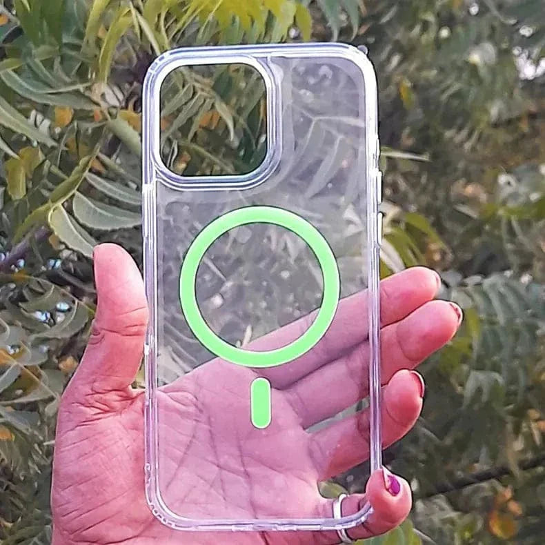 Transparent Hard PC Magsafe Case for iPhone 14 Pro Max Cases & Covers