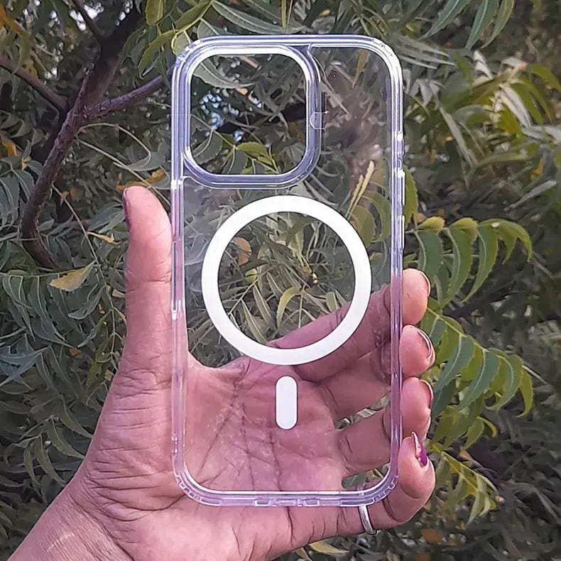 Transparent Hard PC Magsafe Case for iPhone 14 Pro Max Cases & Covers