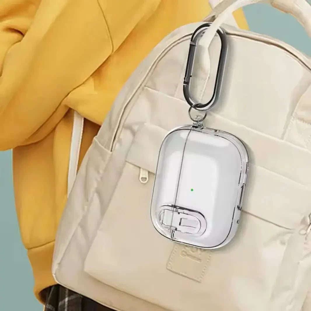Transparent Soft TPU Lock Pattern Cover for Airpods 1 | 2