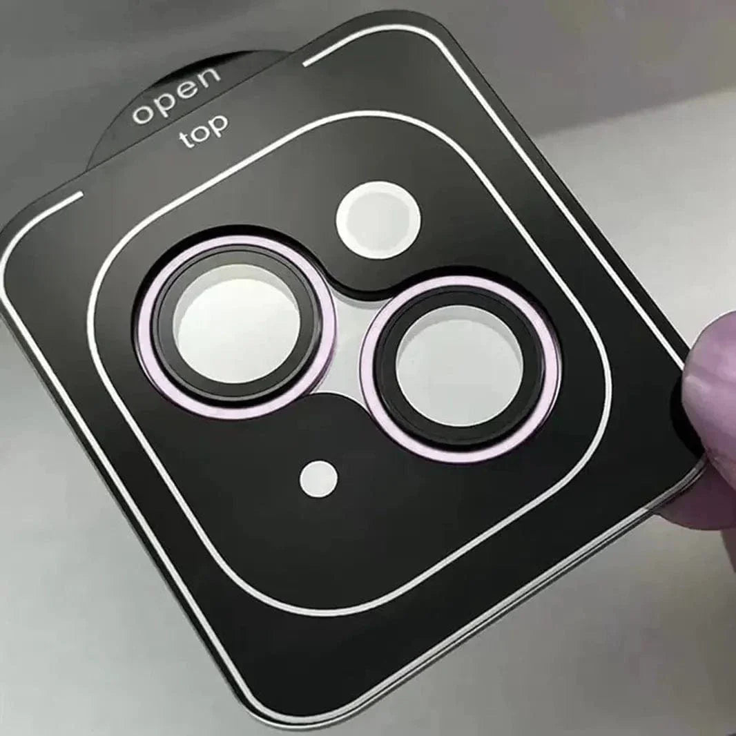 Camera Lens Protector with Easy Installation for iPhone 13 | 13 mini iPhone 13 | 13 mini pink Camera Lens Protectors