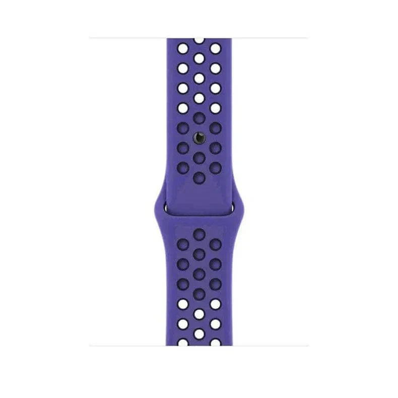 Nike Silicone Band for Smartwatch 22mm 22mm lavender-black Straps & Bands