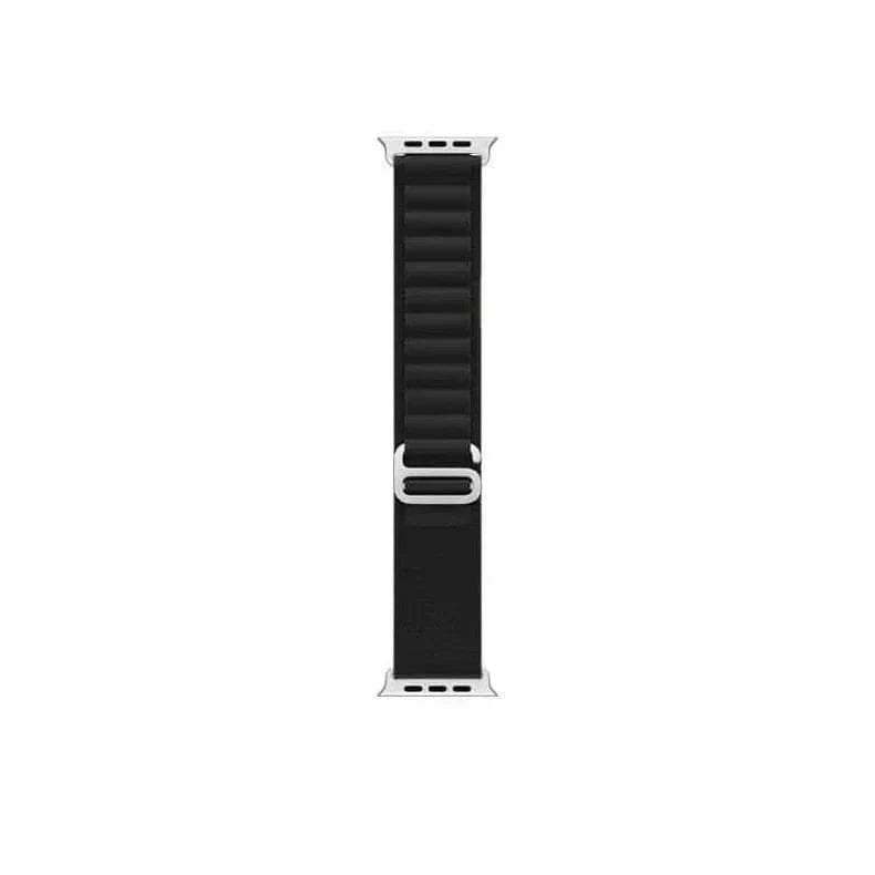 Alpine Loop for Apple Watch 42 | 44 | 45 | Ultra 49 | 46mm S10 42 | 44 | 45 | Ultra 49 | 46mm S10 black Straps & Bands