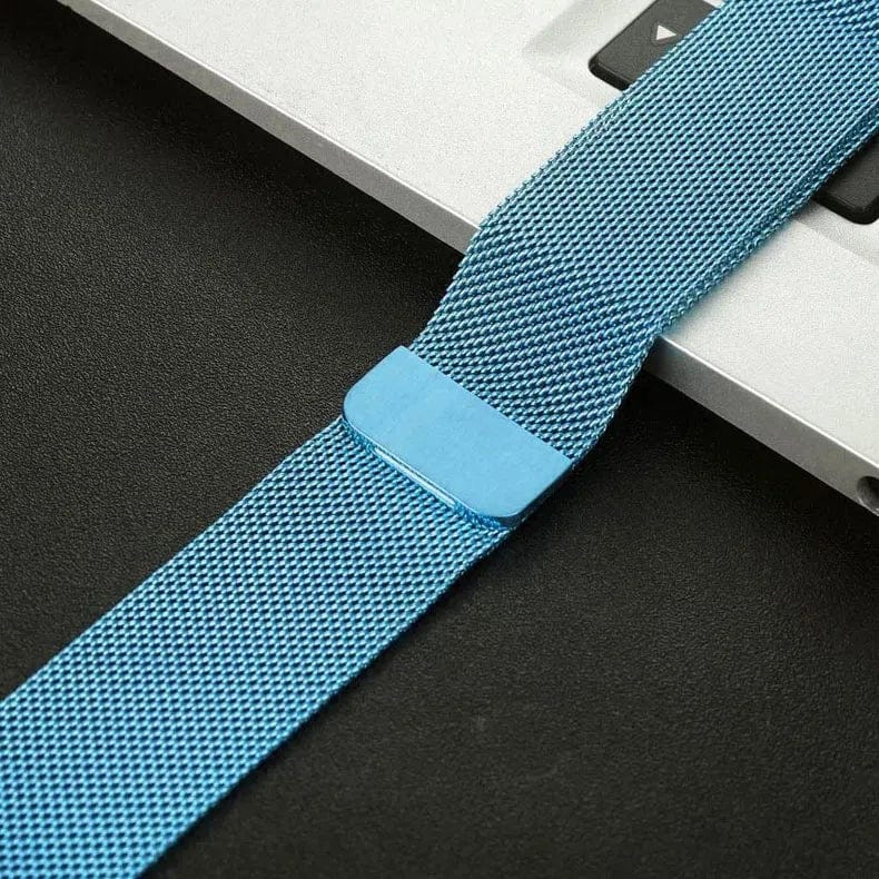 Milanese Magnetic Loop for Apple Watch 38 | 40 | 41 | 42mm S10 38 | 40 | 41 | 42mm S10 baby-blue Style 1 Straps & Bands