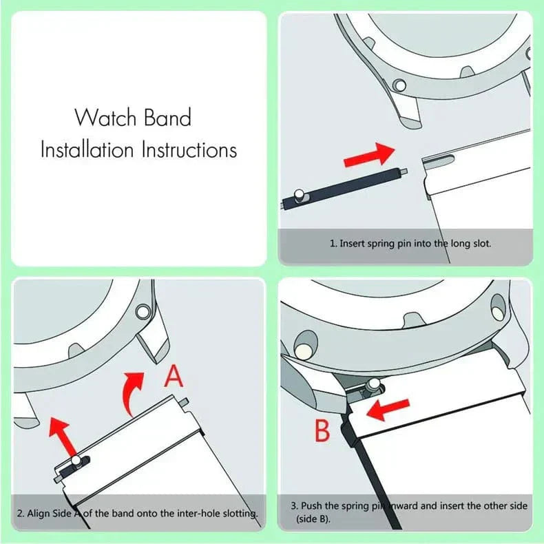 Milanese Magnetic Loop for Smartwatch 20mm Straps & Bands