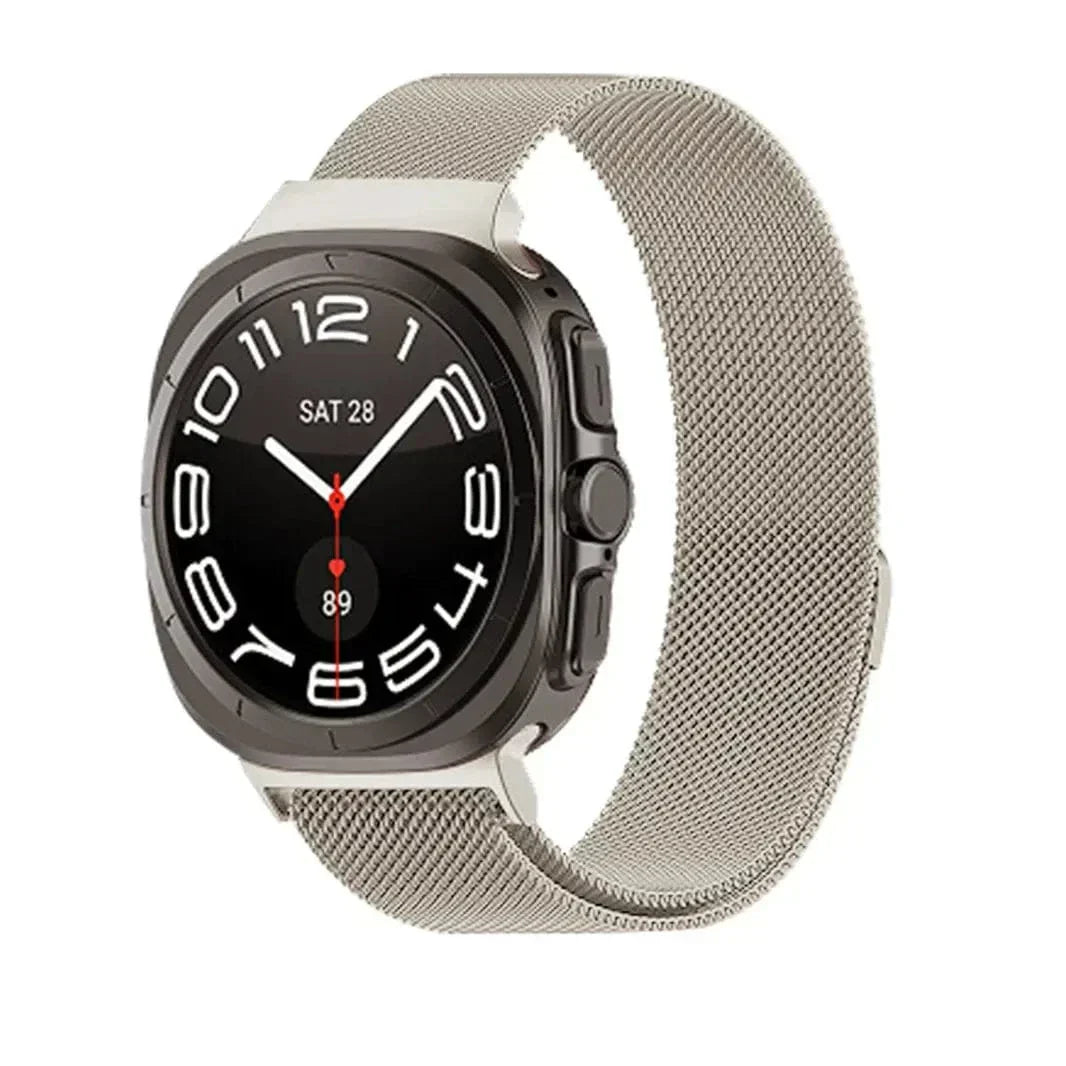 Milanese Magnetic Loop for Samsung Watch Ultra 47mm Straps & Bands