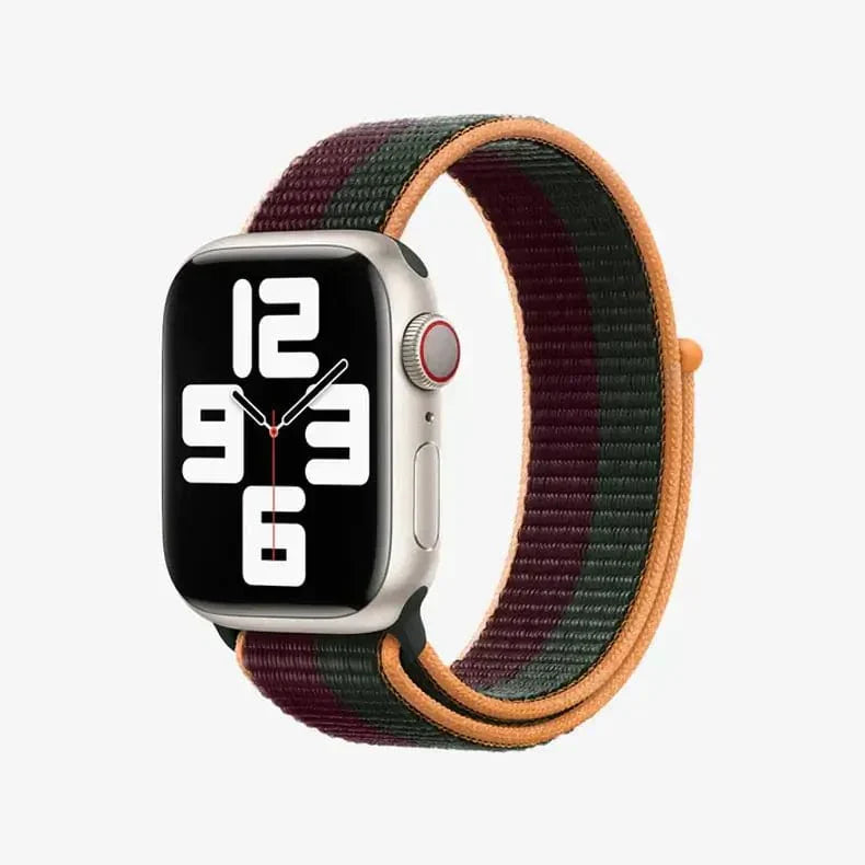 Velcro Nylon Straps for Apple Watch 38 | 40 | 41 | 42mm S10 Straps & Bands