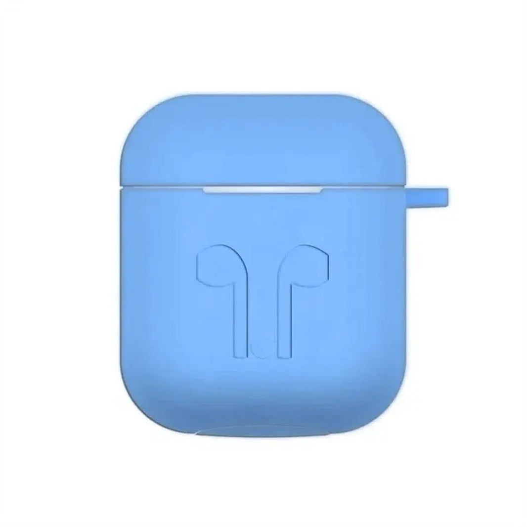 Silicone Soft Cover for Airpods 1 | 2 Airpods 1 | 2 surf-blue Cases & Covers