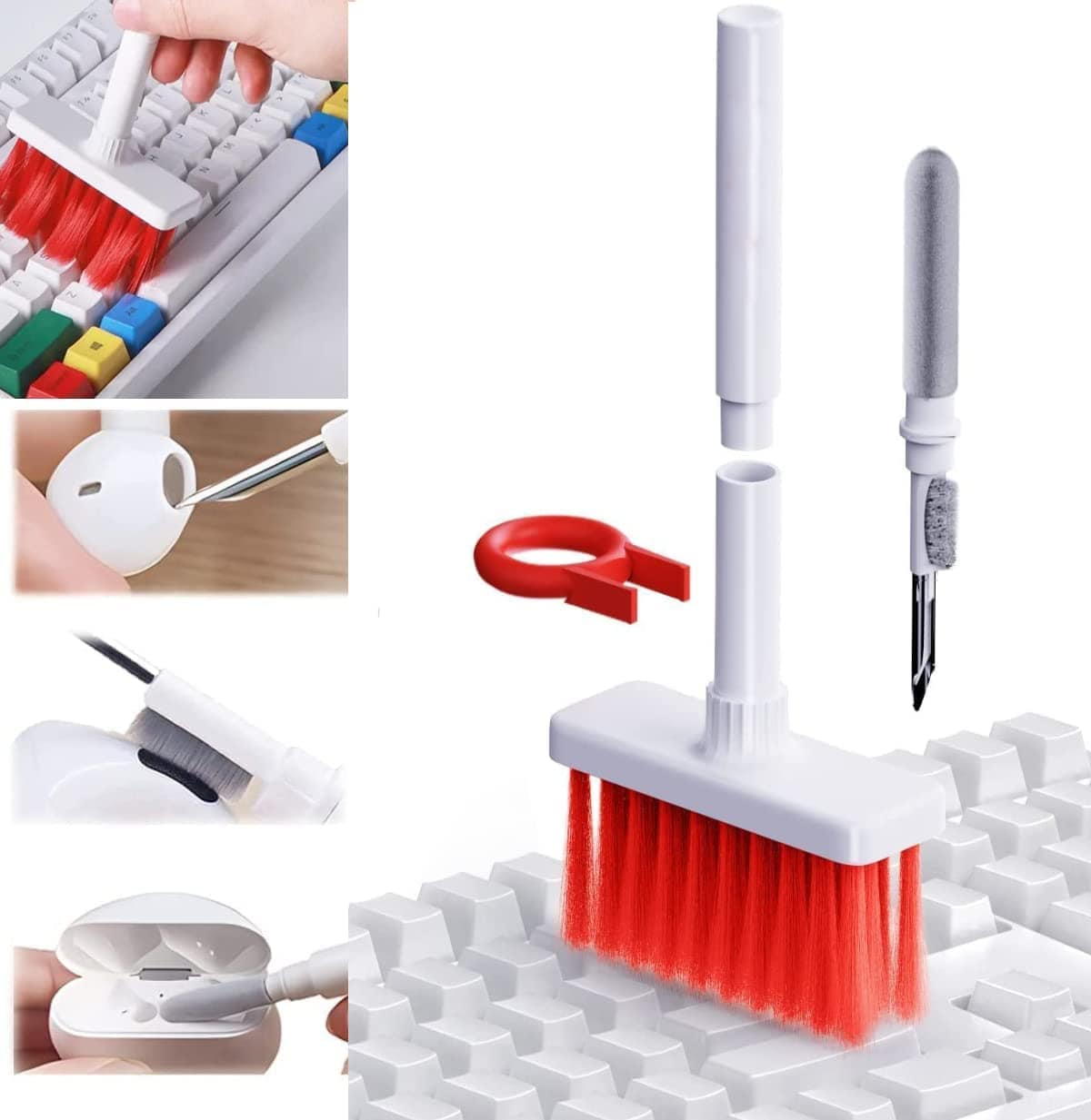 Multi-Function Cleaner Kit Soft Brush Cleaning Nifty Tools - A to Z Prime
