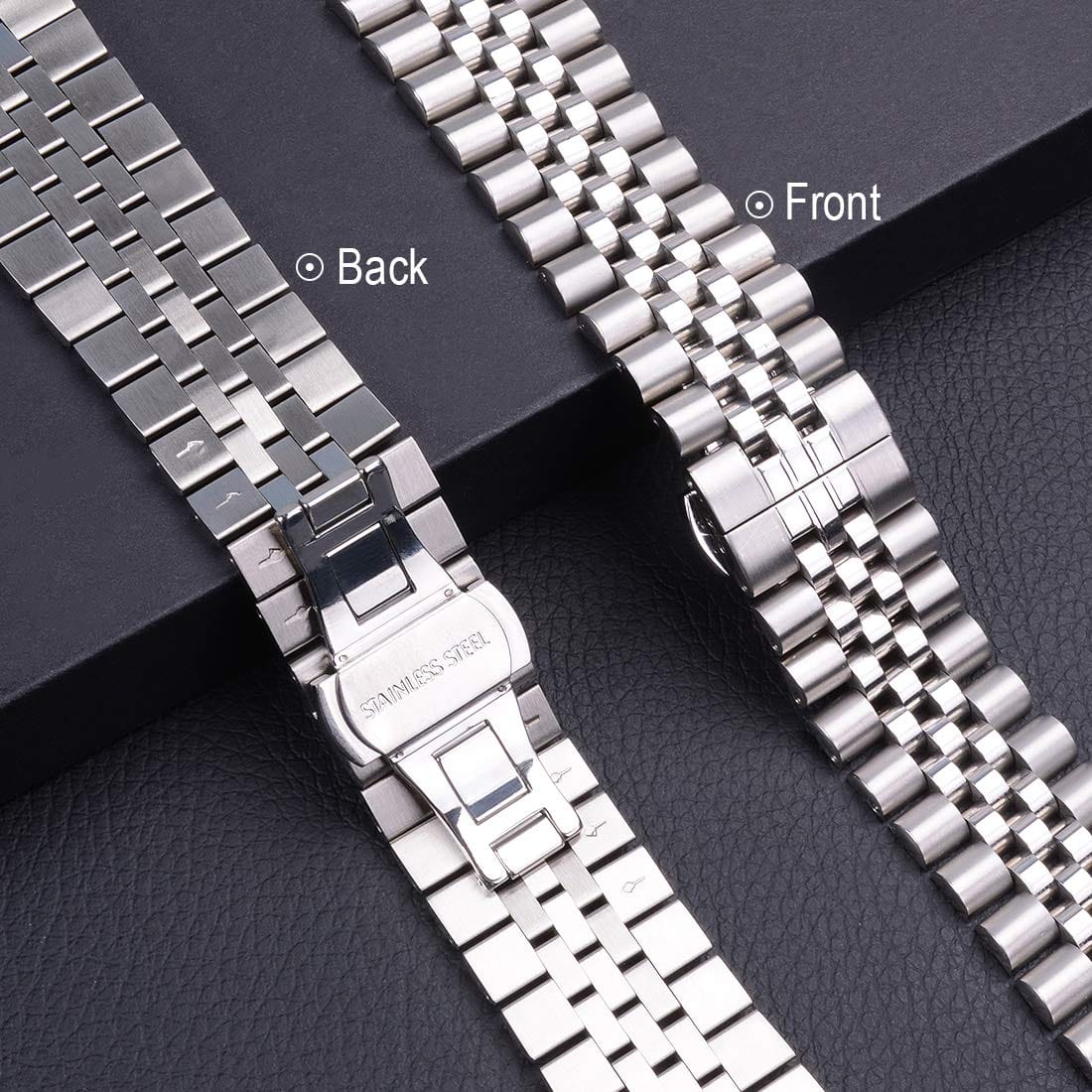 Straps & Bands - New Stainless Steel Metal Link Bracelet Chain Strap for Apple Watch - ktusu - New Stainless Steel Metal Link Bracelet Chain Strap for Apple Watch - undefined