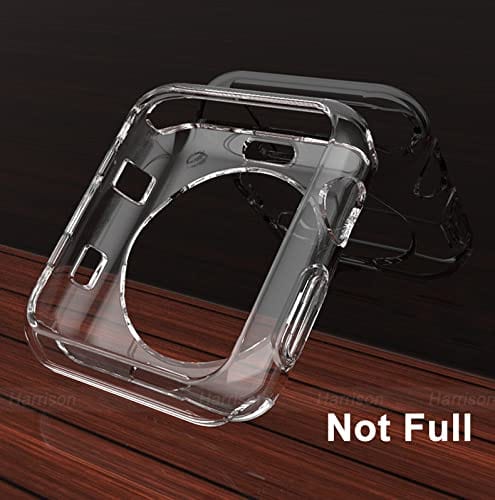 Transparent 360 Degree Body Bumpper Case for Apple Watch - A to Z Prime