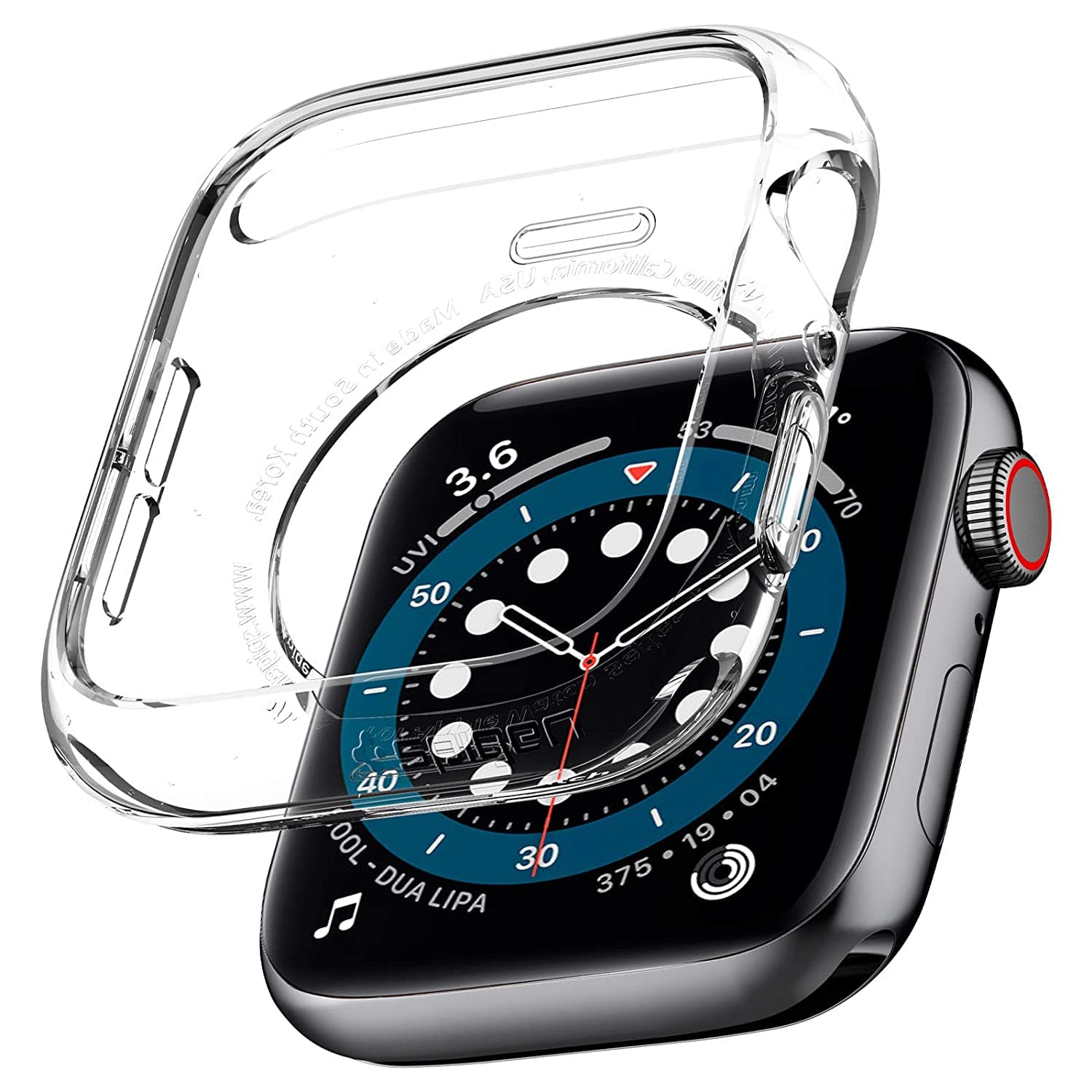Transparent 360 Degree Body Bumpper Case for Apple Watch - A to Z Prime
