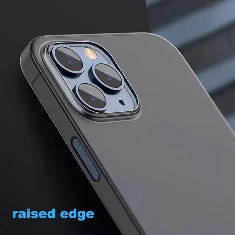 0.4mm Frosted Ultra-thin Slim Matte Paper Case for iPhone Back Cases