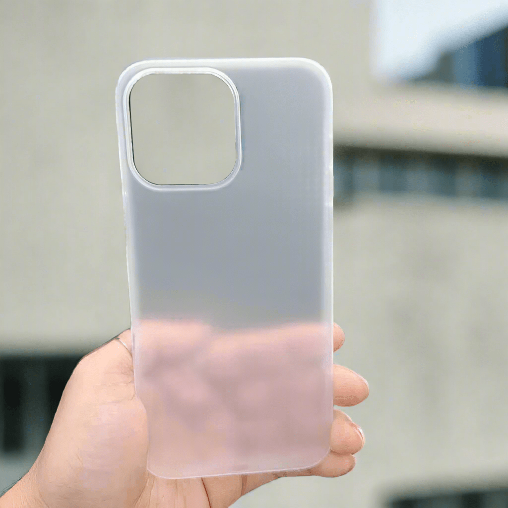 0.4mm Frosted Ultra-thin Slim Matte Paper Case for iPhone Back Cases