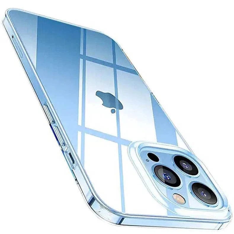 1mm Ultra Thin Clear Transparent Soft Silicone Case for iPhone Back Cases