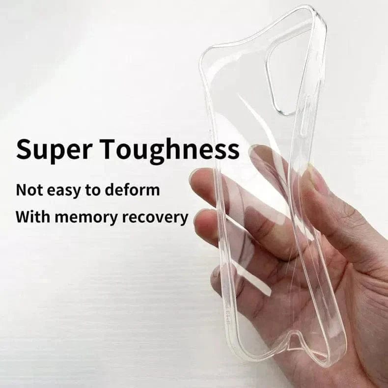 1mm Ultra Thin Clear Transparent Soft Silicone Case for iPhone Back Cases