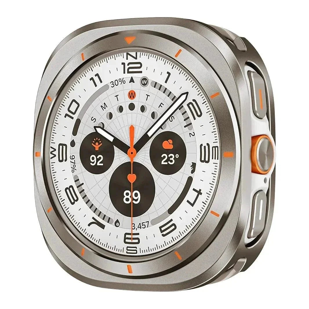 2 in 1 Metal Cover for Samsung Watch Ultra (47mm)