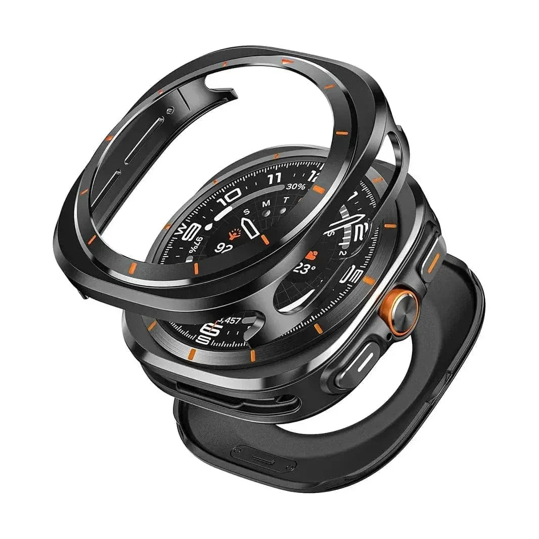 2 in 1 Metal Cover for Samsung Watch Ultra (47mm)