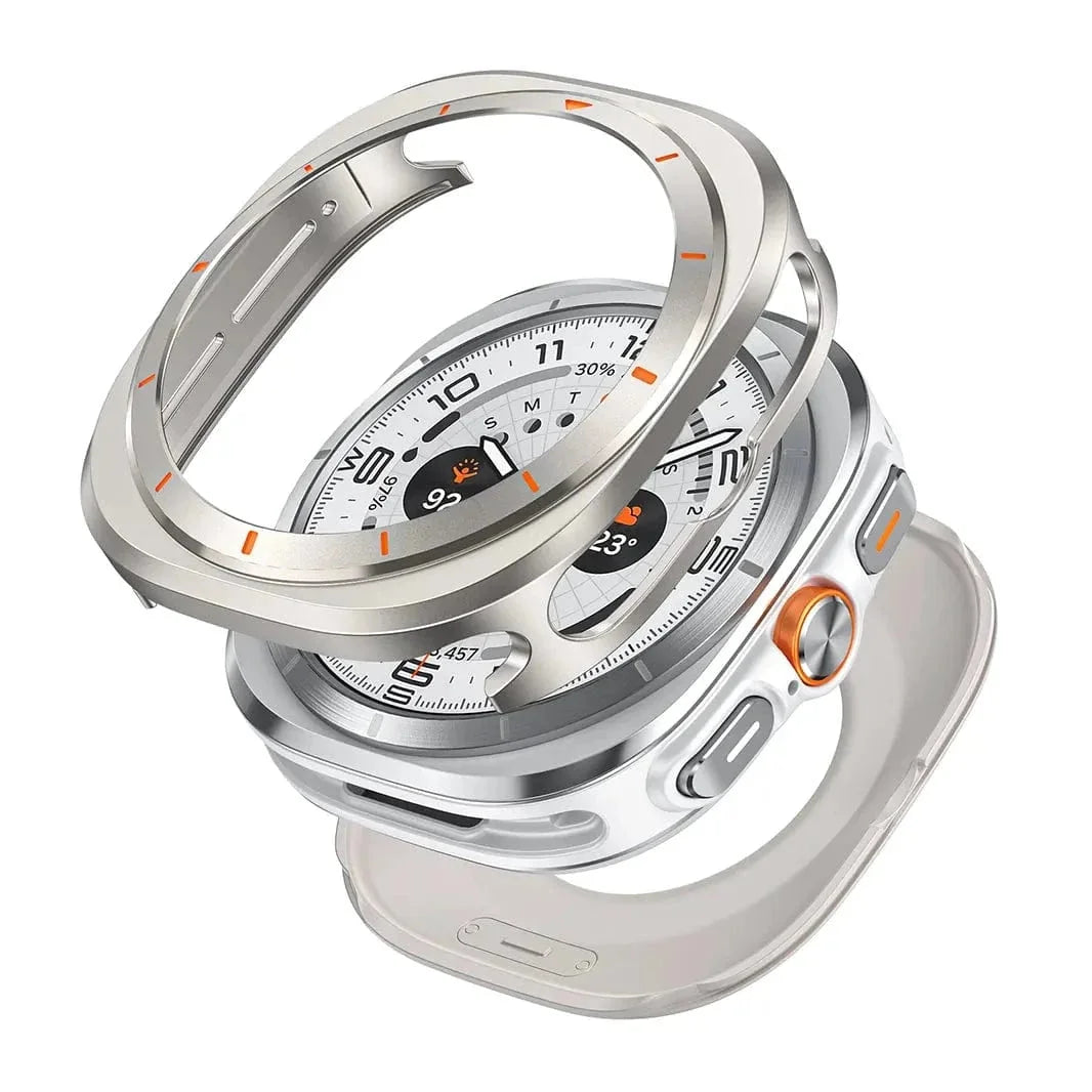 2 in 1 Metal Cover for Samsung Watch Ultra (47mm)