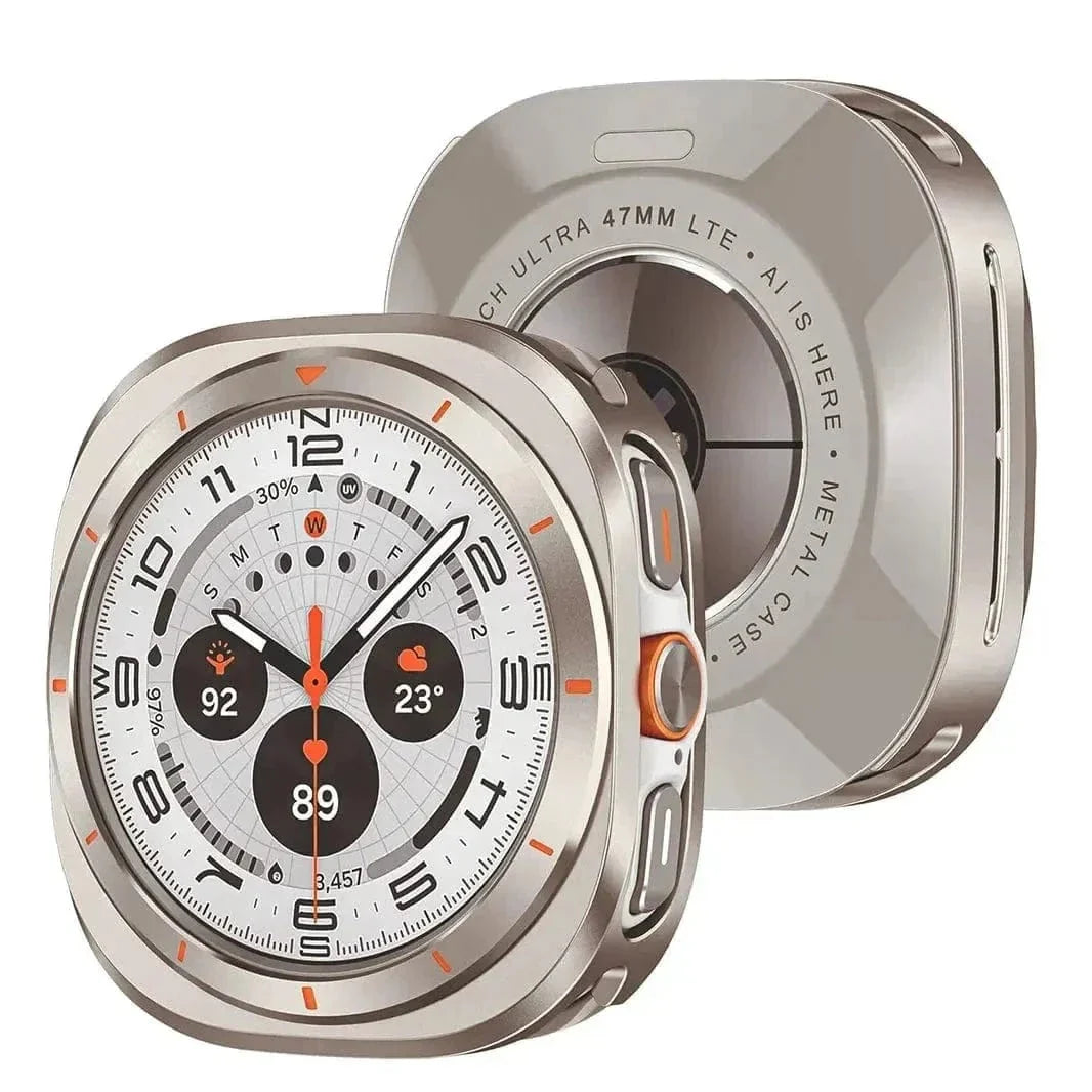 2 in 1 Metal Cover for Samsung Watch Ultra (47mm)