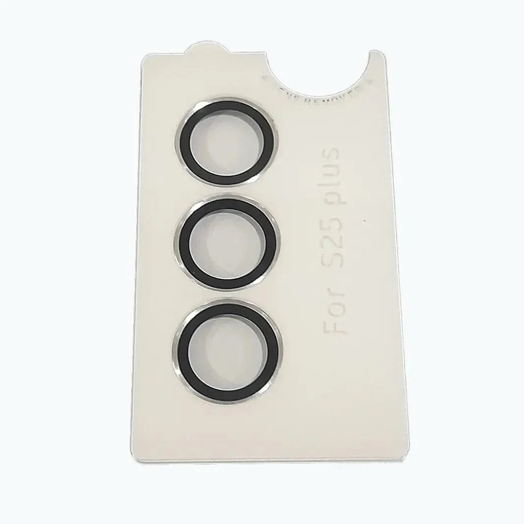 Camera Lens Protector with Easy Installation for Samsung S25 Plus Samsung S25 Plus silver