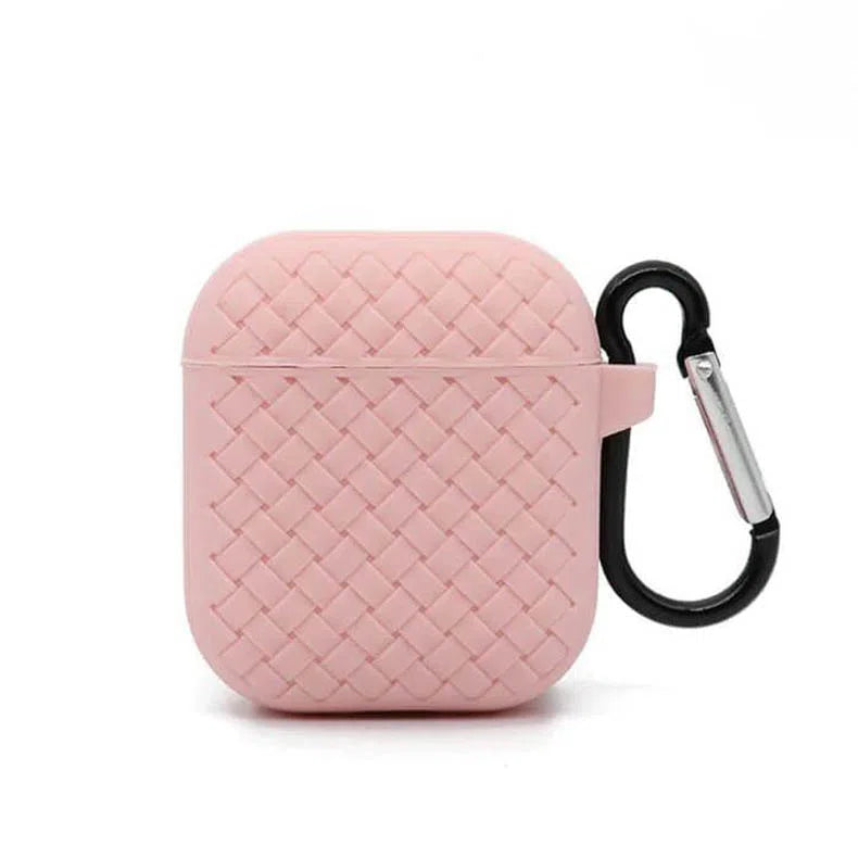 Woven Pattern Silicone Soft Case for Airpods 1 and 2 | Airpods Pro | Airpods 3 - A to Z Prime