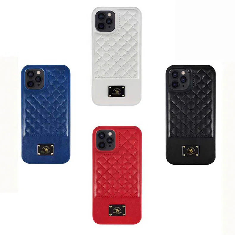 Santa Barbara Bradley Series Genuine Phone Back Case Cover for Apple iPhone - A to Z Prime