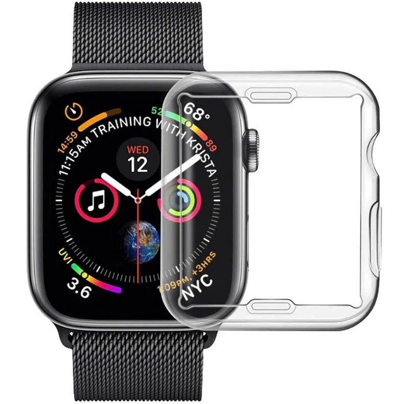 Transparent Soft Full Body Case for Apple Watch - A to Z Prime
